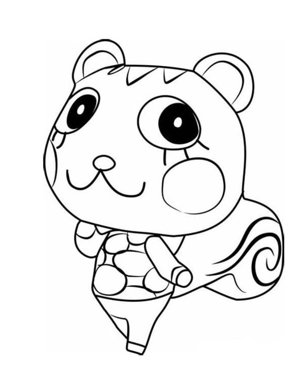 Afbeelding Animal Crossing afdrukbare
