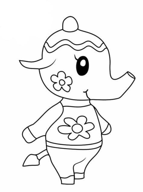 Afbeelding Animal Crossing gratis afdrukbare
