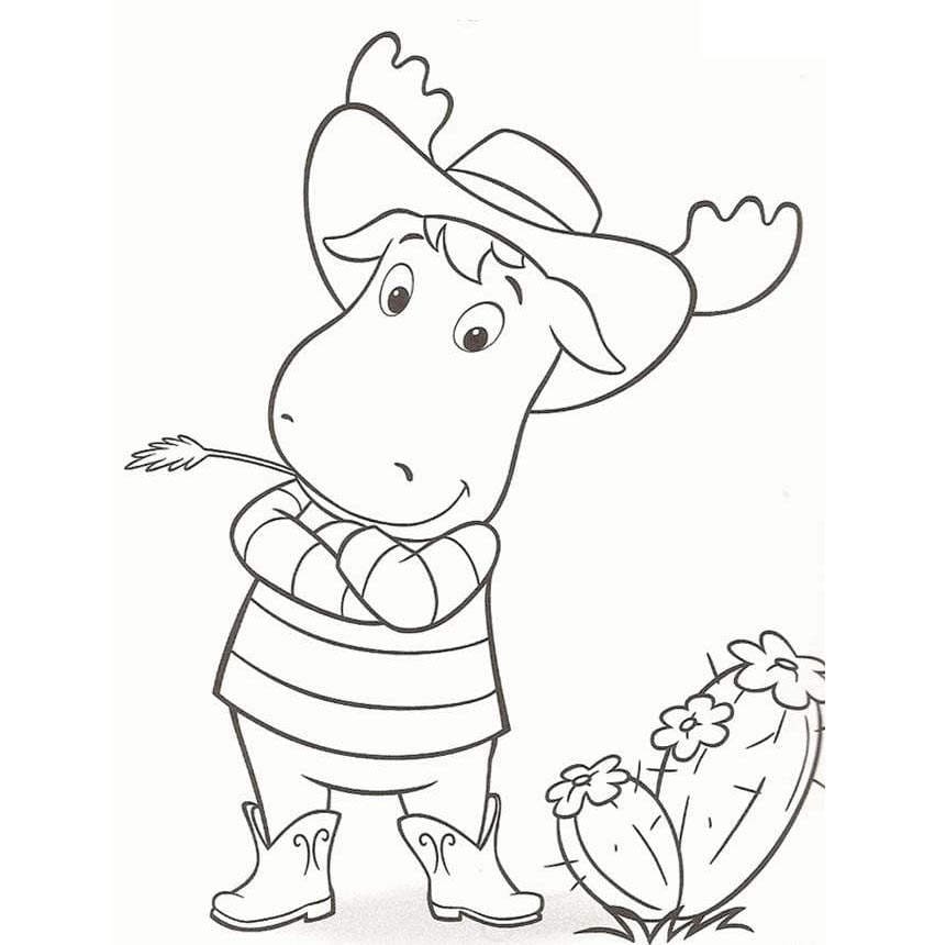 Afbeelding Backyardigans gratis afdrukbaar