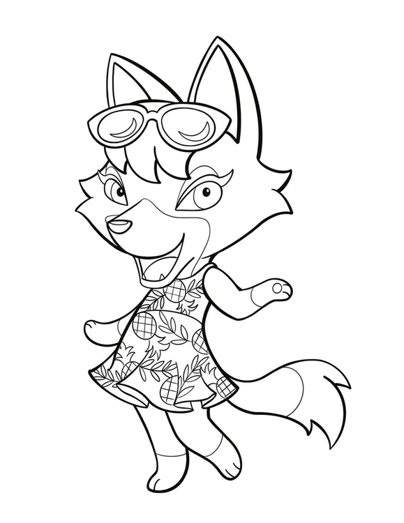 Animal Crossing afdrukbaar