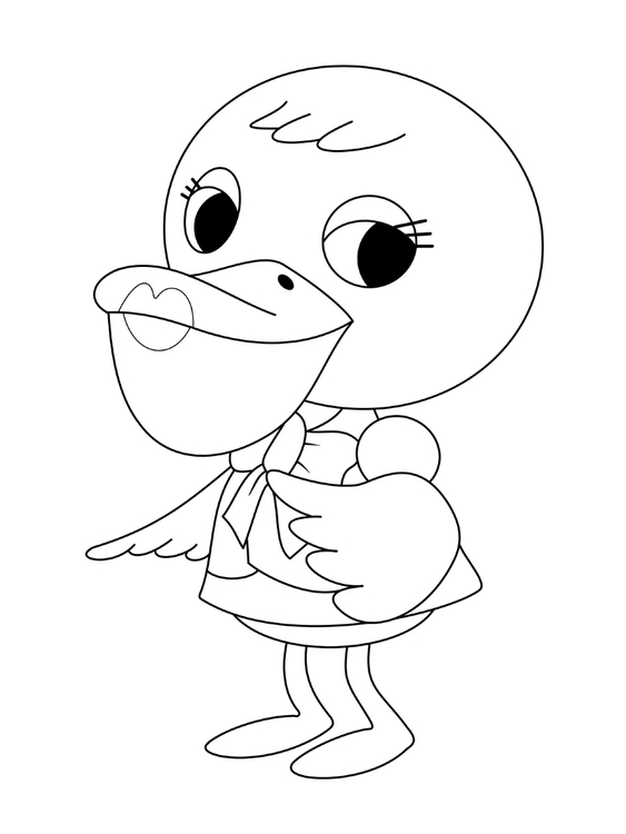 Animal Crossing gratis afdrukbaar voor kinderen