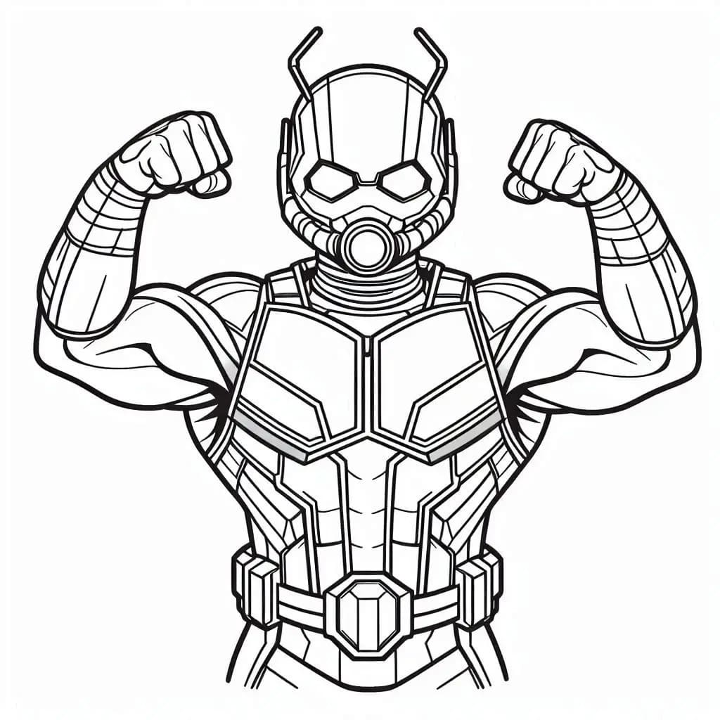 Ant man afdrukbaar