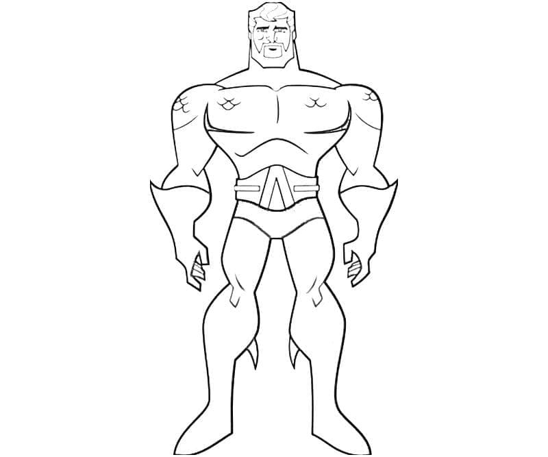 Aquaman afdrukbaar