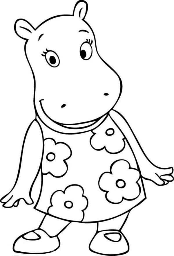Backyardigans afdrukbaar eenvoudig