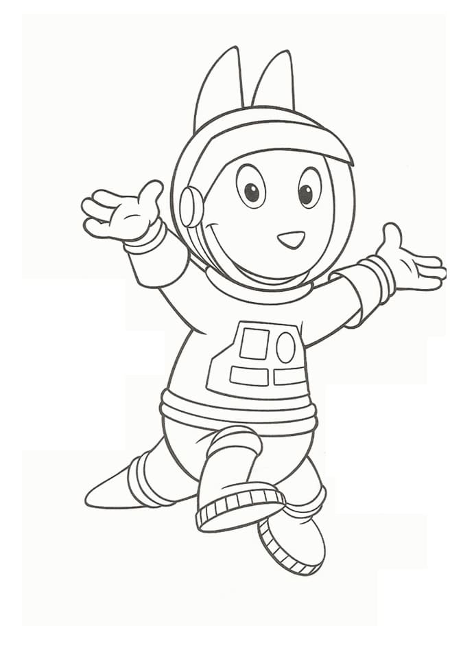 Backyardigans afdrukbaar