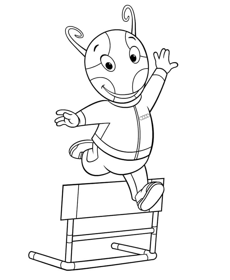 Backyardigans afdrukbaar simpel