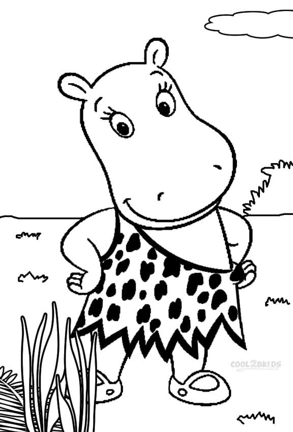 Backyardigans gratis afdrukbaar basis