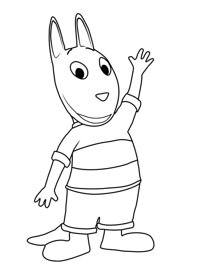 Backyardigans gratis afdrukbaar
