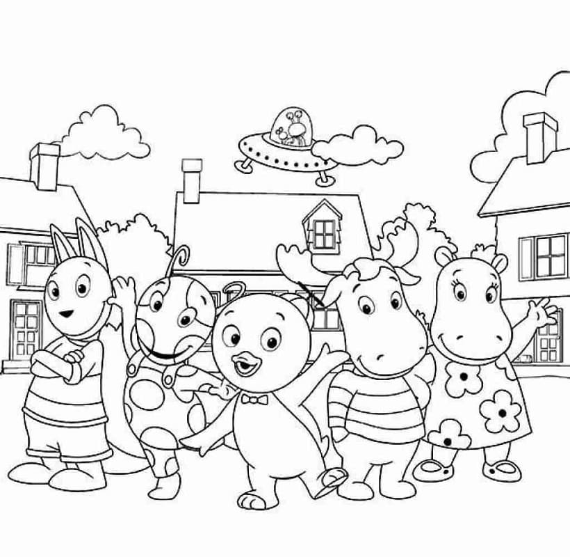 Backyardigans gratis voor kinderen