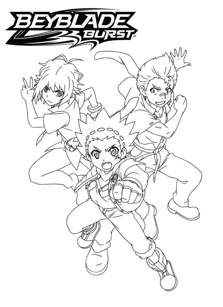 Beyblade gratis afdrukbaar voor kinderen