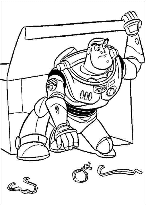 Buzz Lightyear gratis eenvoudig