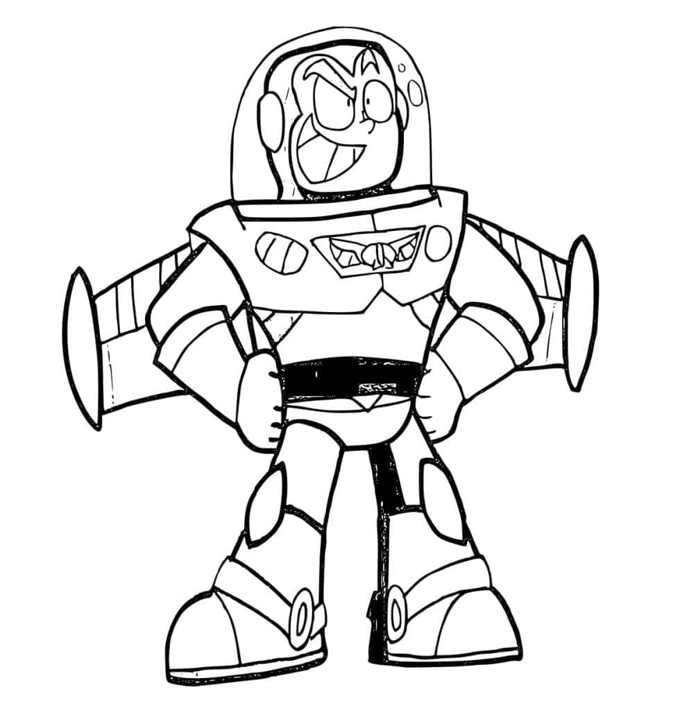 Buzz Lightyear gratis simpel