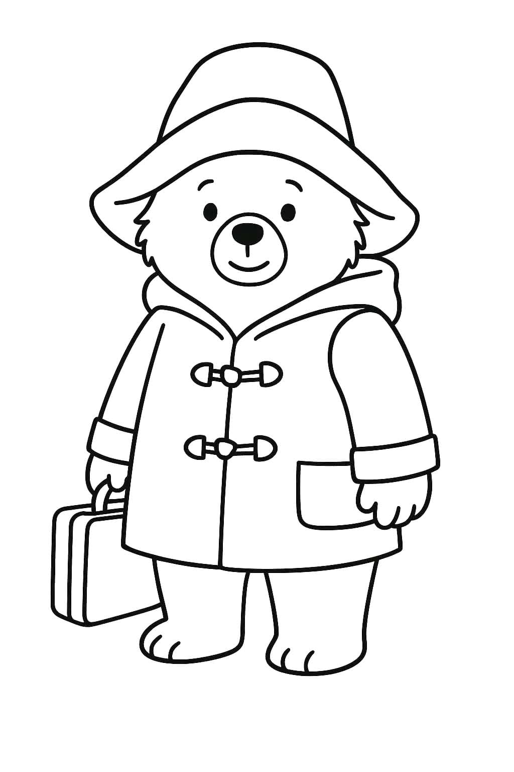 Paddington afdrukbaar simpel