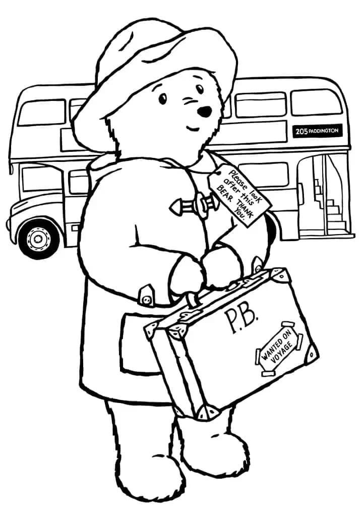 Paddington gratis afdrukbaar basis
