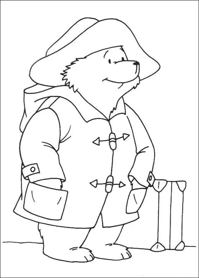 Paddington gratis afdrukbaar voor kinderen