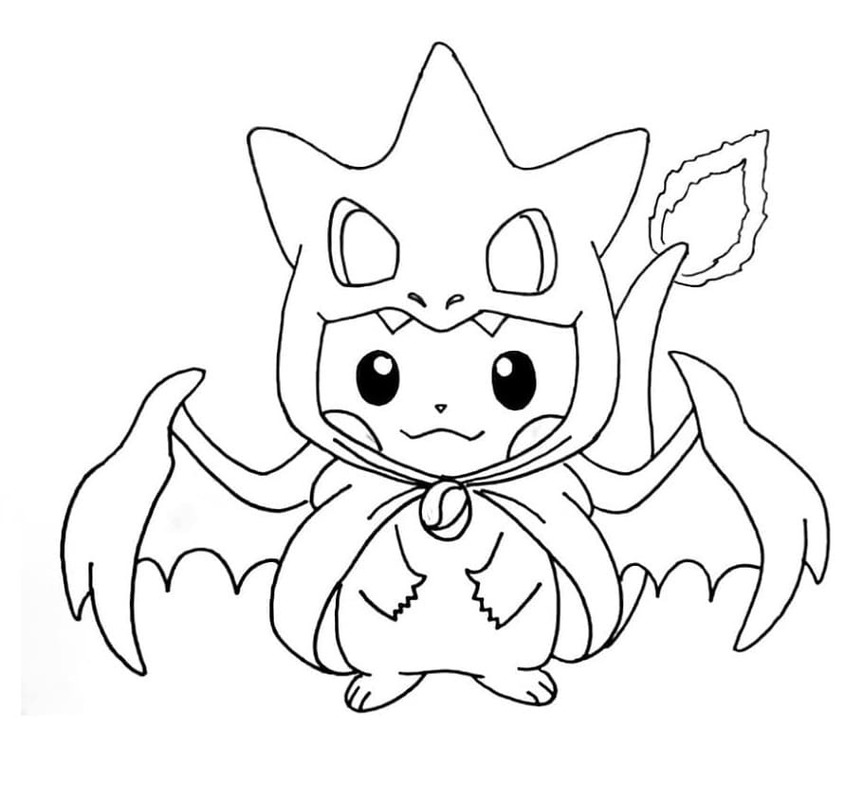 Pikachu afdrukbaar