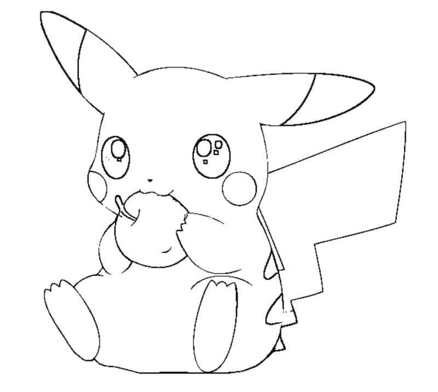 Pikachu gratis eenvoudig