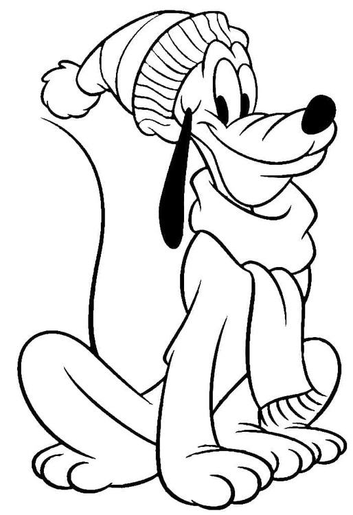 Pluto afdrukbaar basis