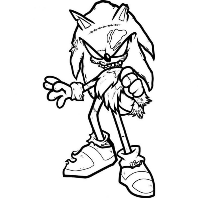 Schetsen Sonic Exe