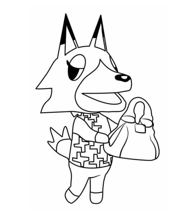 Tekenen Animal Crossing gratis