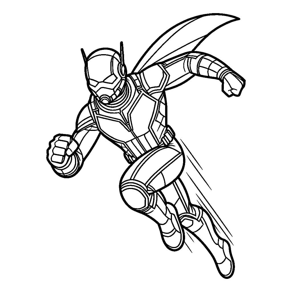 Tekenen Ant man 6