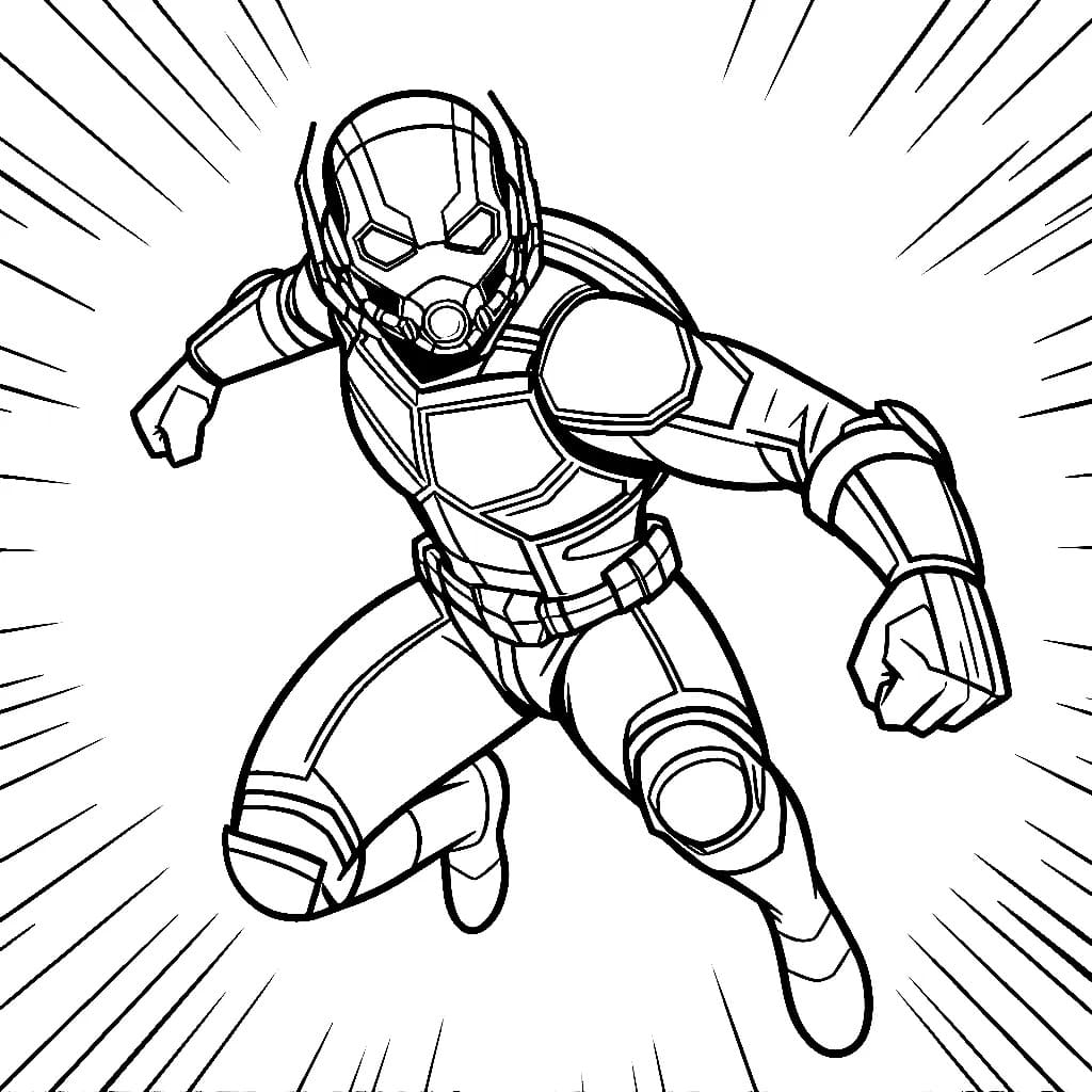 Tekenen Ant man 7
