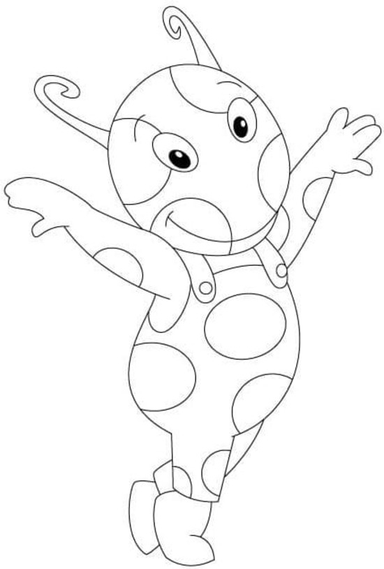 Tekenen Backyardigans 1