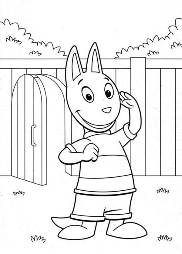 Tekenen Backyardigans 7