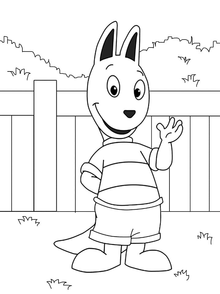 Tekenen Backyardigans 8
