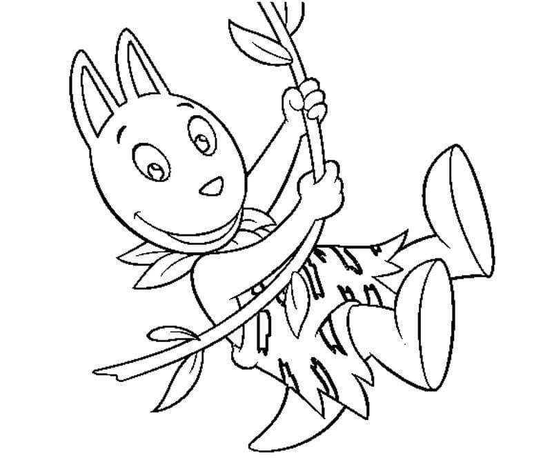 Tekenen Backyardigans afdrukbaar
