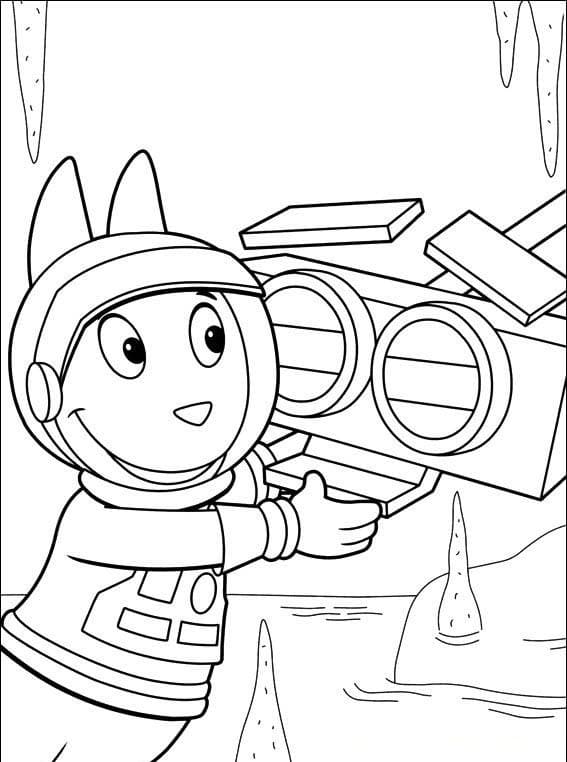 Tekenen Backyardigans basis