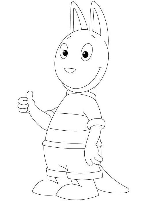 Tekenen Backyardigans eenvoudig