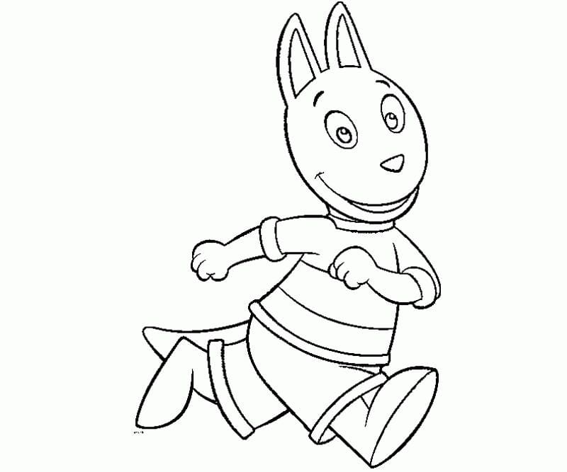 Tekenen Backyardigans gratis