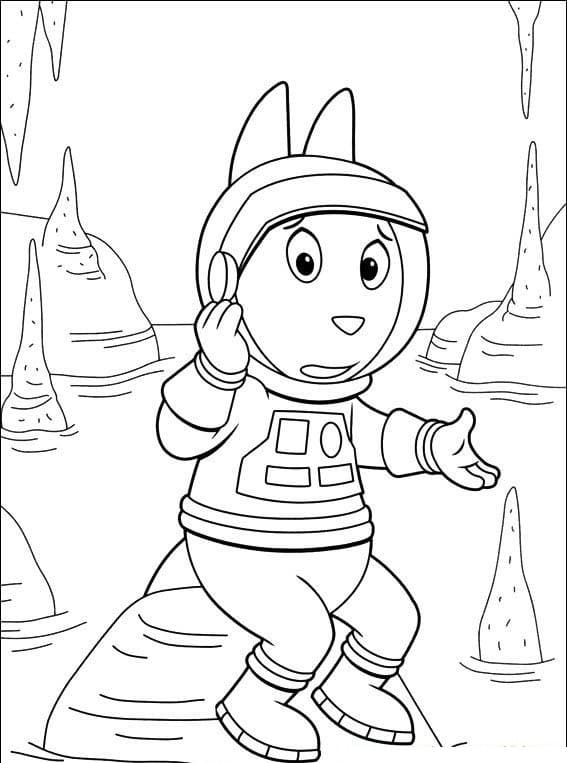Tekenen Backyardigans simpel