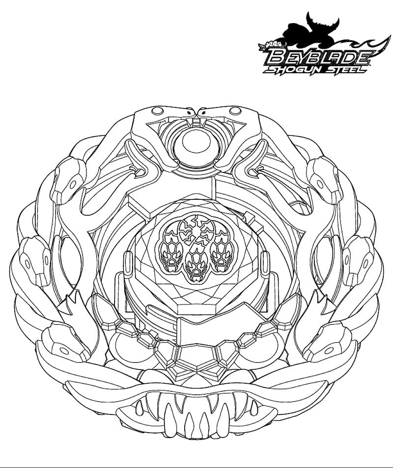 Tekenen Beyblade 2