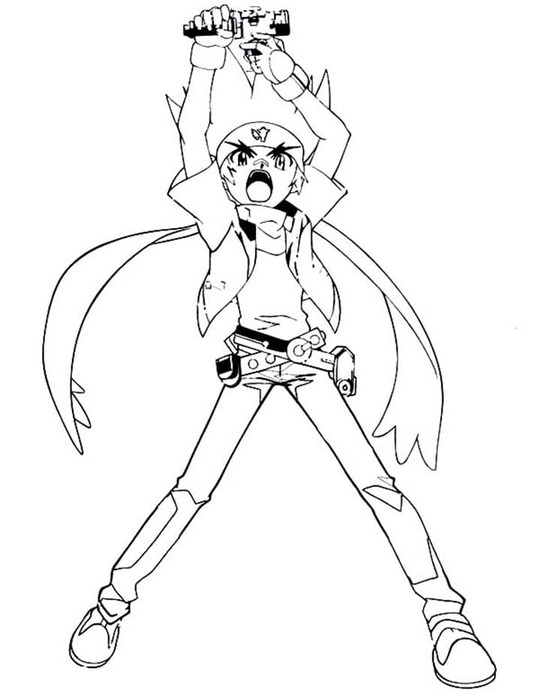 Tekenen Beyblade 7