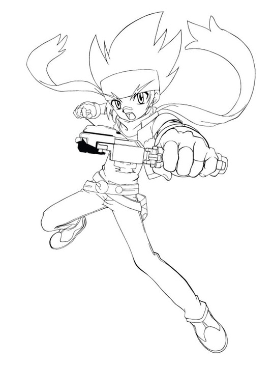 Tekenen Beyblade 8