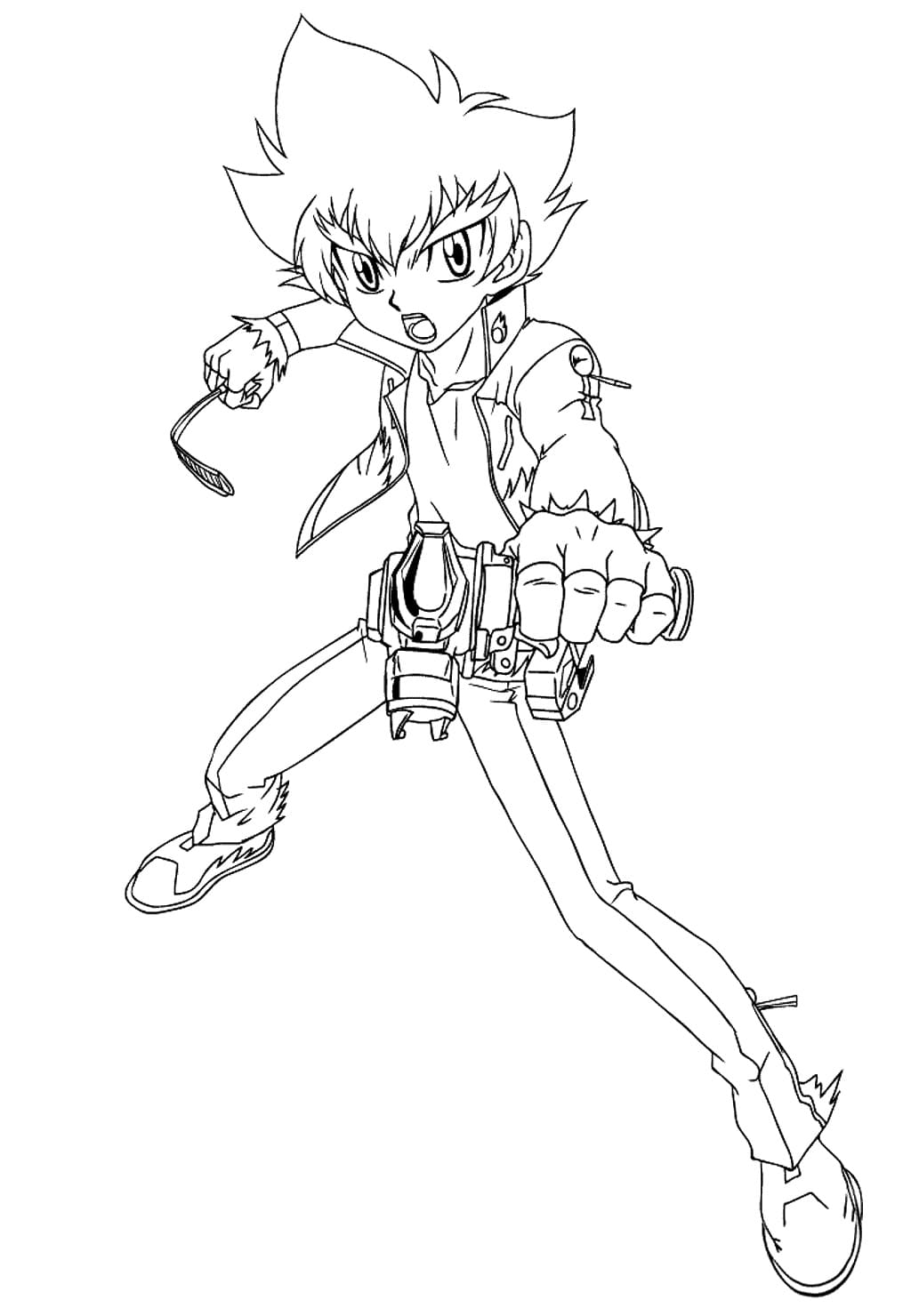 Tekenen Beyblade anime