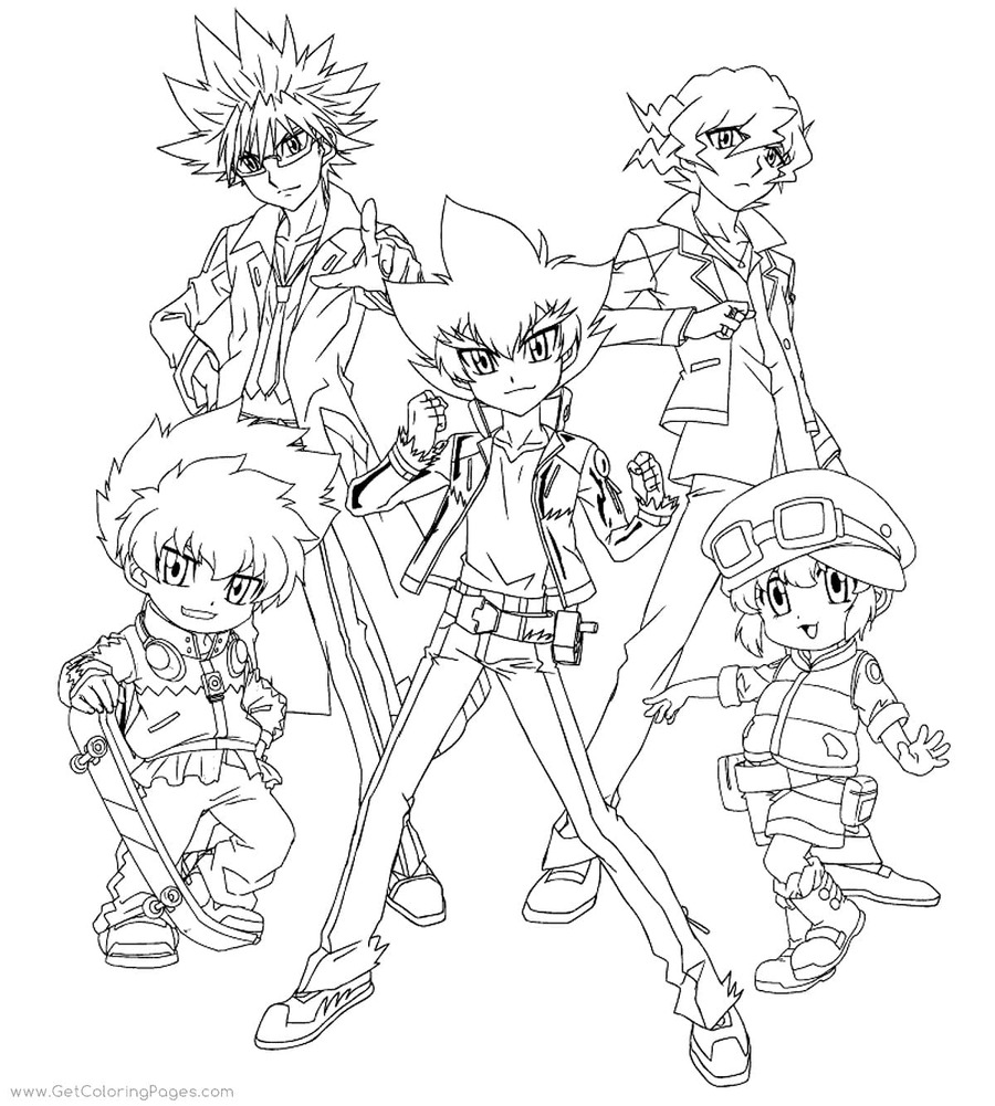 Tekenen Beyblade basis