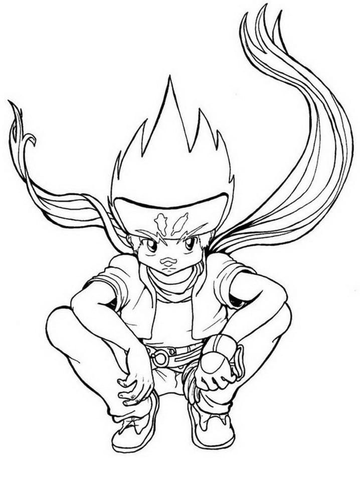 Tekenen Beyblade gratis basis