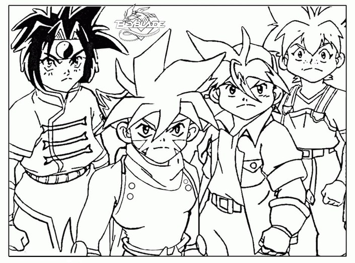 Tekenen Beyblade voor kinderen