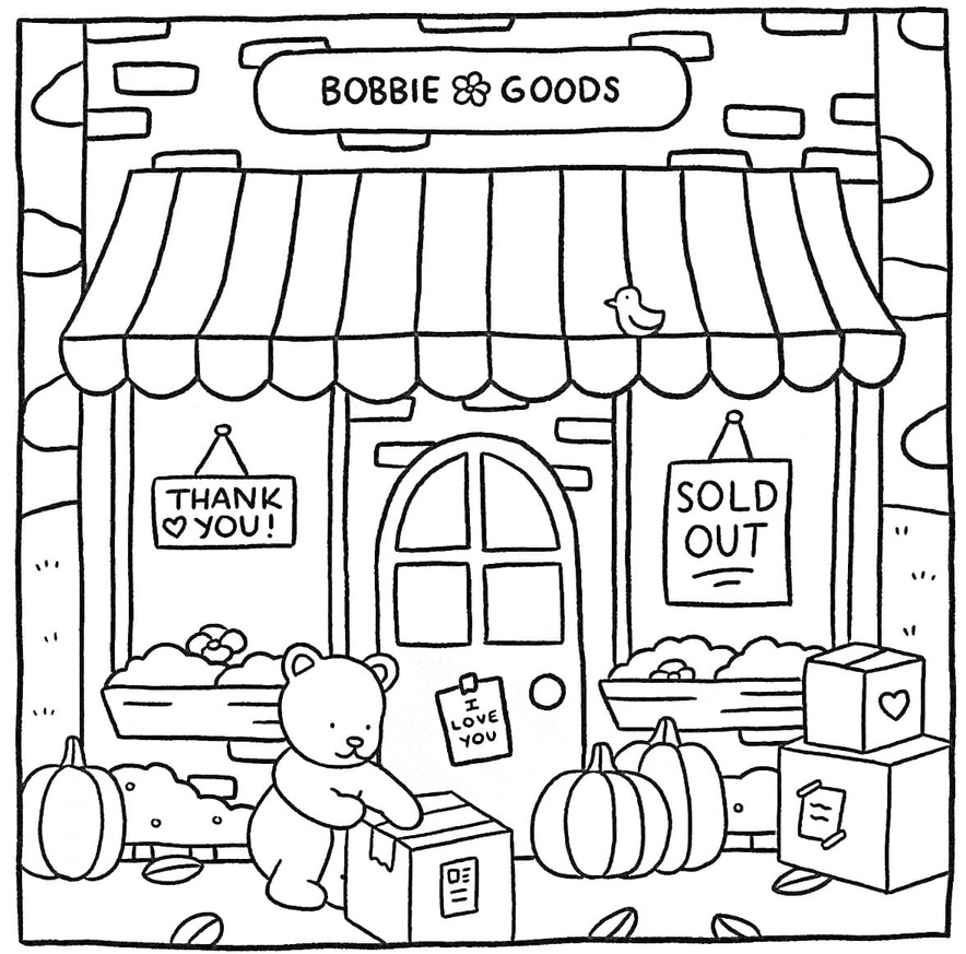 Tekenen Bobbie Goods gratis basis