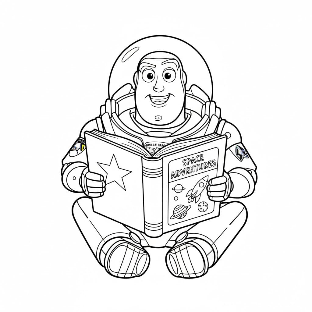 Tekenen Buzz Lightyear 2