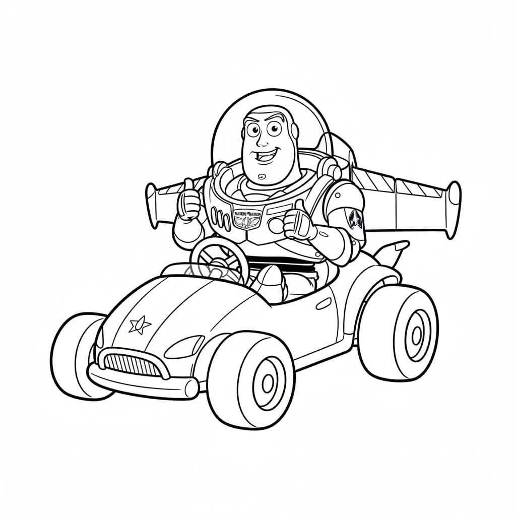 Tekenen Buzz Lightyear 8