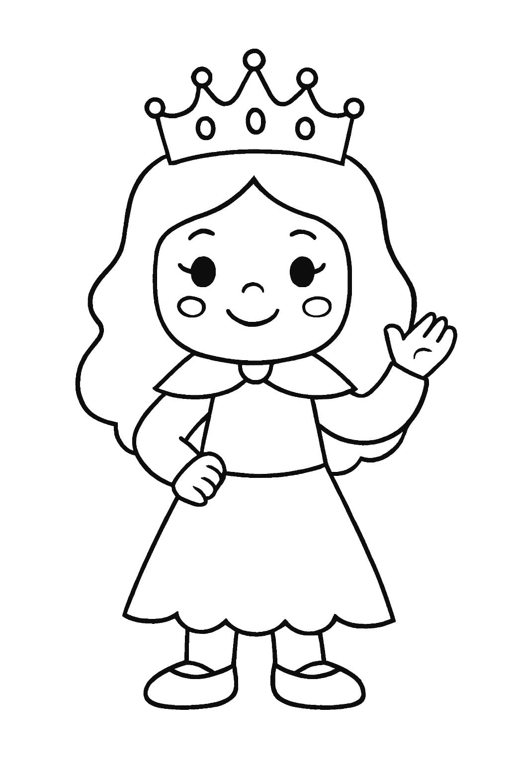 Tekenen Koningin afdrukbaar Tekenen Koningin afdrukbaar