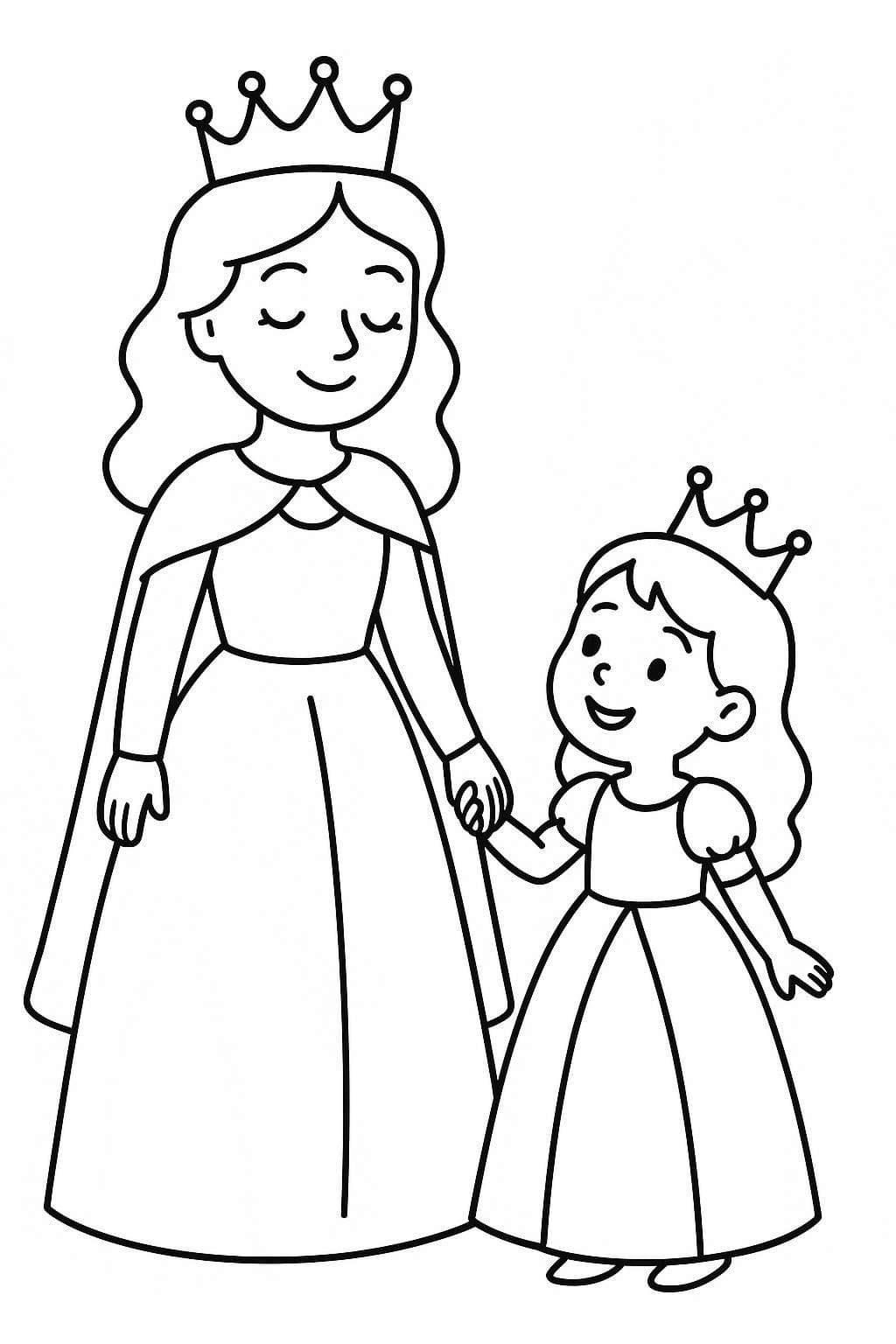 Tekenen Koningin gratis simpel Tekenen Koningin gratis simpel