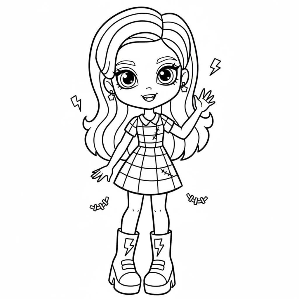 Tekenen Monster High 2 Tekenen Monster High 2