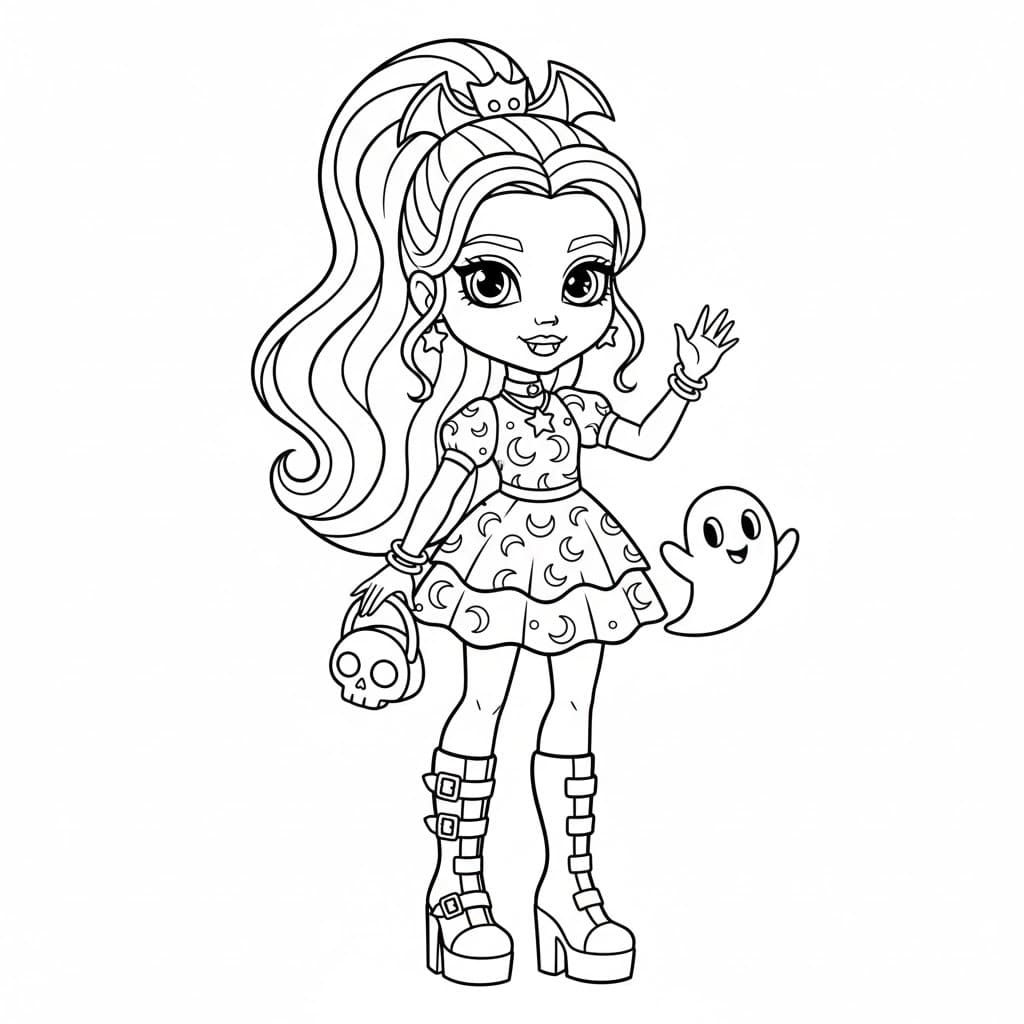 Tekenen Monster High 3 Tekenen Monster High 3