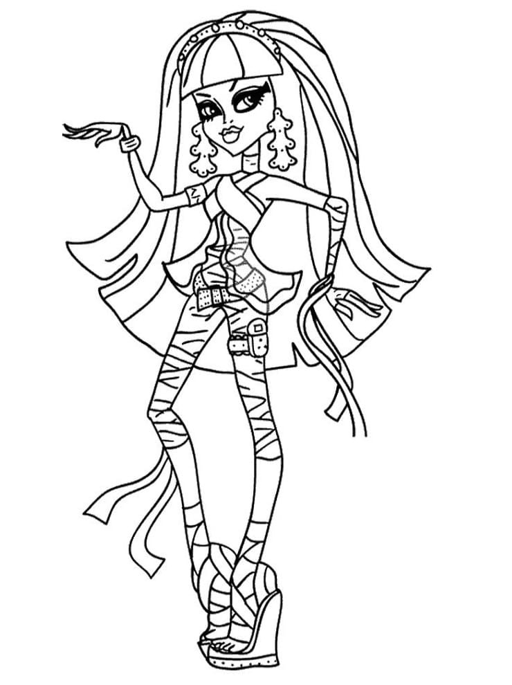 Tekenen Monster High simpel Tekenen Monster High simpel