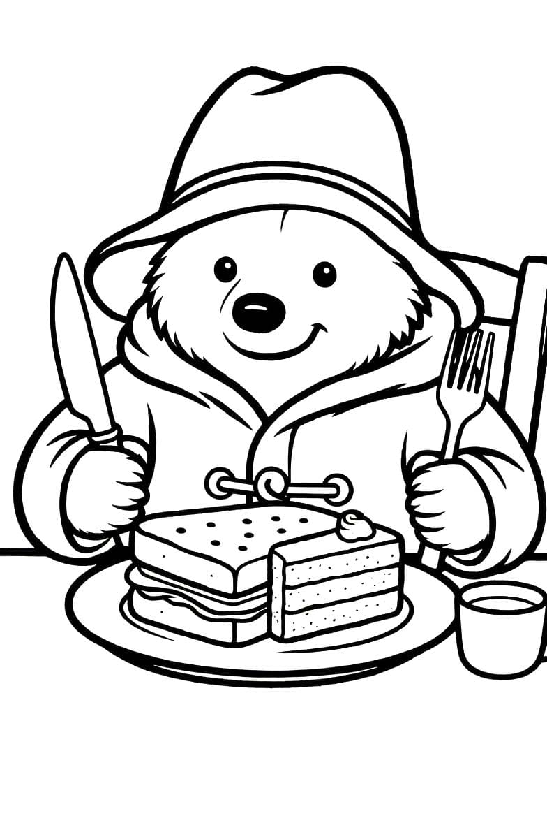 Tekenen Paddington 8